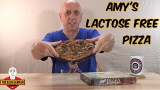 German tries Amys Roasted Vegetable 🍕Pizza without Cheese [upl. by Sussi]