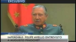 Entrevista  Augusto Pinochet Ugarte  Humorada Felipe Avello  Asi somos [upl. by Brieta]