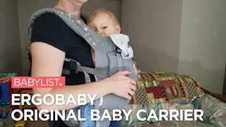 Ergobaby Original Baby Carrier Review  Babylist [upl. by Martell]