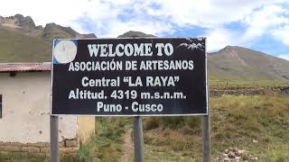 Train from Puno to Cuzco Peru [upl. by Olympium222]