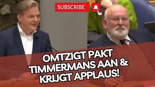 Omtzigt pakt Timmermans aan komt op voor Wilders amp krijgt APPLAUS [upl. by Rolanda]