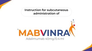 How to Use Mabvinra 40mg04ml Injection [upl. by Datnow]