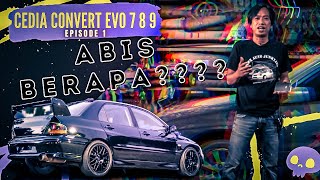 Lancer Cedia Di CONVERT Ke Lancer EVOLUTION 789  Episode1 Apa aja bedanya dan Abis Berapa [upl. by Thorr]