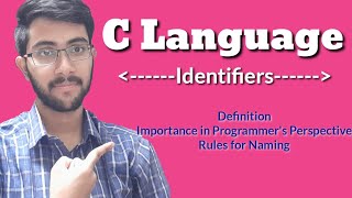 IdentifiersVariable Names in C Language  C Language in Telugu  Lecture 3  Vamsi Bhavani [upl. by Reuben]