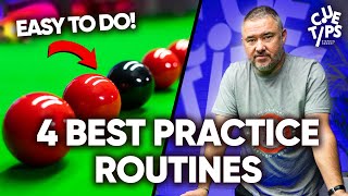 4 Practice Routines To Improve Your Snooker Game Fast [upl. by Jamin]