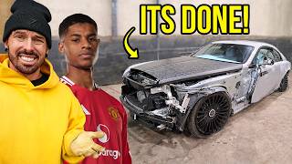 I REBUILT MARCUS RASHFORDS WRECKED ROLLS ROYCE [upl. by Inaniel]