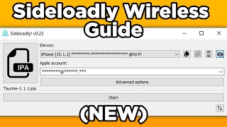 How to Sideload IPA’s WIRELESSLY Sideloadly Wireless Guide [upl. by Enimsay]