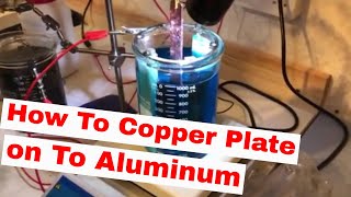 How to Electroplate on Aluminium Successfully amp pass the Adhesion test [upl. by Nyrehtak]