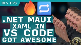 NET MAUI XAML Productivity Boost in VS Code is HERE Hot Reload amp IntelliSense [upl. by Sibylla]