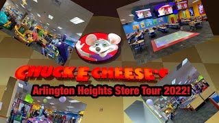 Chuck E Cheese’s Arlington Heights Store Tour 2022 [upl. by Reinke]