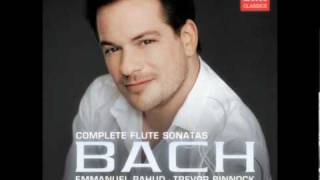 Emmanuel Pahud Bach Sonata in e minor 12 Bwv 1034 [upl. by Sharon762]