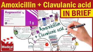 Amoxicillin and Clavulanic Acid  Augmentin  Augmentin Uses Dosage Side Effects amp Precautions [upl. by Strade]