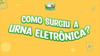 Se liga nas eleições  Como surgiu a urna eletrônica  Brasil Escola [upl. by Zedekiah133]