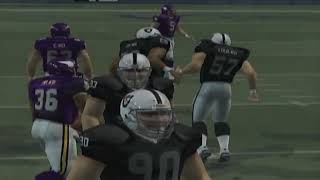 Raiders vs Vikings Superbowl XI [upl. by Aicnerolf]