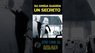 SU AMIGA GUARDA UN ATERRADOR SECRETO shorts peliculas resumen [upl. by Eynttirb]