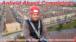 Anfield Abseil 21223 [upl. by Ameehs]