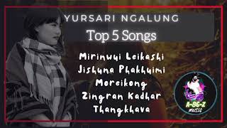 Yursari Ngalung  Top 5 Songs  Tangkhul Gospel Song [upl. by Nika]