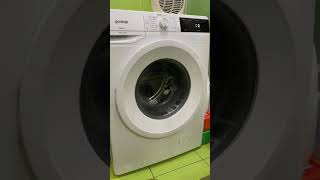 Gorenje WaveActive Washing Machine Unbalanced Final Spin [upl. by Arrim]