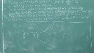 Organic chemistry R and S naming 11 [upl. by Nylsirhc]