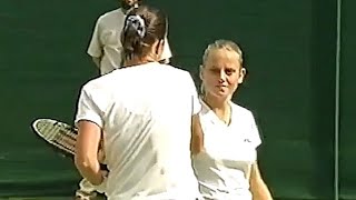 Lindsay Davenport vs Jelena Dokic 2000 Wimbledon SF Highlights [upl. by Odirfliw]