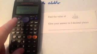 Use of a Calculator  Corbettmaths [upl. by Namajneb707]