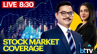 BTTV Share Market LIVE Updates Sensex Nifty Live  Business amp Finance News  FampO  Paytm Share [upl. by Wiatt931]