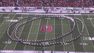 The Ohio State University Marching Band Performs their Hollywood Blockbuster Show [upl. by Ailero]