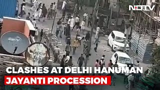 Delhi Clashes 14 Arrested For Stone Pelting And Violence [upl. by Latreece]