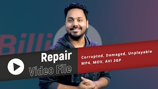 How To Repair Corrupt Video Files  Fix Damaged MP4 MOV [upl. by Chesnut791]