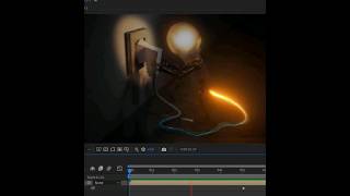 Adobe After Effects Saber Plugin Tutorial Particles line Saberafter effects shorts [upl. by Anirbus]