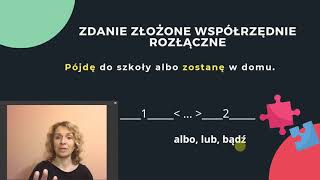 Zdania złożone współrzędnie [upl. by Ettenawtna483]