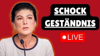 SchockGeständnis von Sahra Wagenknecht schockt alle Die Krise hat erst begonnen [upl. by Gerardo]