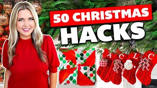 50 Christmas Hacks you NEED to know [upl. by Nessaj]