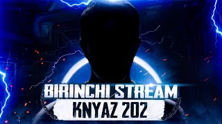 KNYAZ202 BIRINCHI STREAM 🔥 ПЕРВЫЙ СТРИМ С ВЕБКОЙ ОТ КНЯЗЬ202 😱 [upl. by Nace]