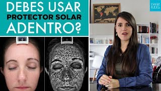 Necesitas protector solar en interiores O estás protegido bajo techo  Caribe Azul [upl. by Ahsenev]