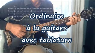 Ordinaire Robert Charlebois Leçon de Guitare Tab Paroles [upl. by Nairehs]