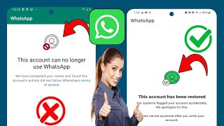 Come risolvere Questo account non può più usare WhatsApp2024 [upl. by Madden]