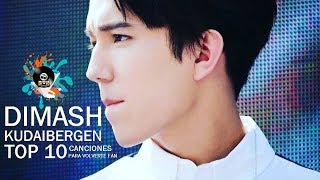 DIMASH KUDAIBERGEN TOP 10 CANCIONES PARA VOLVERTE FAN  Димаш Құдайберген THE BEST SINGER [upl. by Metabel653]