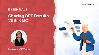 Sharing OET Results With NMC [upl. by Nnayr]