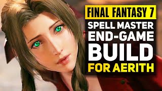 Final Fantasy 7 Remake  Ultimate Support Mage Build for Aerith  FF7 Remake Advanced Combat Guide [upl. by Prissie627]