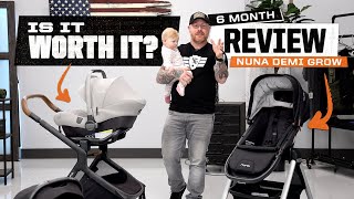 Nuna DEMI Grow Stroller System 6 Month Real World Review [upl. by Jason]