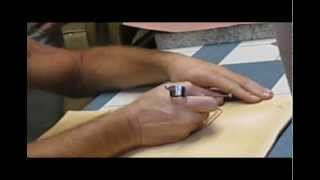 Meander  Serpentine Stamp Layout  Leathercraft Tutorial [upl. by Zaccaria]