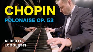 CHOPIN Polonaise Op53 quotHeroicquot Alberto Lodoletti piano [upl. by Jean-Claude]