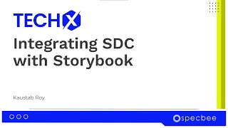 Integrating Single Directory Components SDC and Storybook in drupal  TECHX  SPECBEE [upl. by Cruz265]