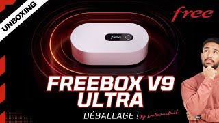 Unboxing Freebox V9 Ultra 8Gbs  oui je suis passé chez FREE [upl. by Xerxes622]