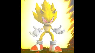 SSF2 Mod Battle Fleetway Super Sonic Vs Super Tails [upl. by Sillihp]