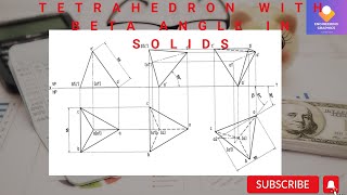 Tetrahedron with beta angle problem in Sketch book [upl. by Abbotson787]