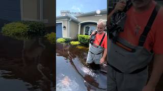 Neighborhood Underwater in Florida After Tropical Storm Debby [upl. by Philipson]