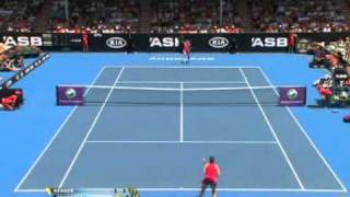 Pennetta vs Kerber  SF Auckland 2012  Livetennisit [upl. by Godard987]