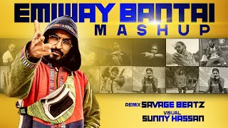 EMIWAY BANTAI MASHUP 2020 FULL VIDEO  SAVAGE BEATZ AND VISUAL BY SUNNY HASSAN  BEST OF EMIWAY [upl. by Rotciv887]